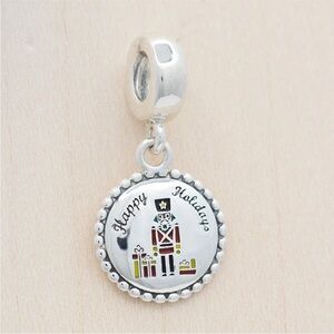 NWT Pandora Happy Holidays Nutcracker Charm